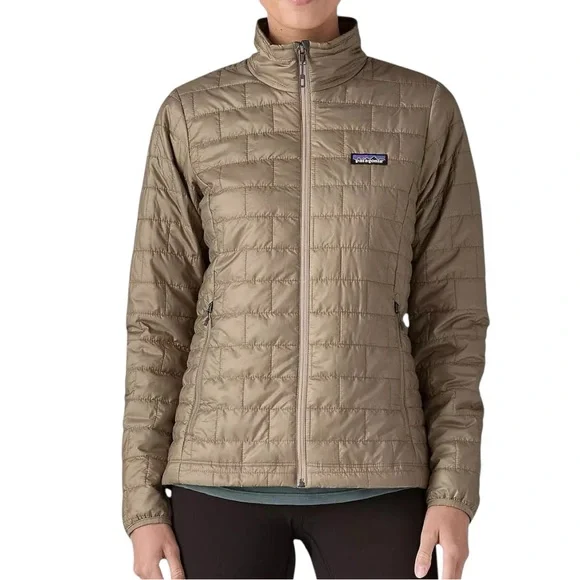 NWOT Patagonia Women's Nano Puff Insulated Jacket size M in Seabird Grey - Picture 3 of 10